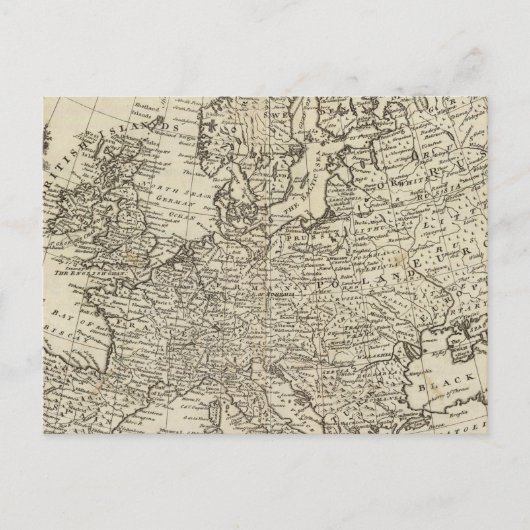 Kaart van Europa 3 (Voorkant)