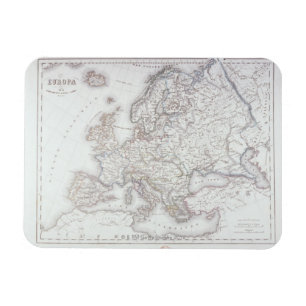 Kaart van Europa 5 Magneet