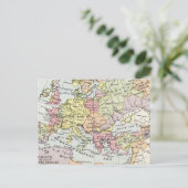 Kaart van Europa | Derde kruistocht (Staand voorkant)