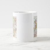 Kaart van Europa | Derde kruistocht Grote Koffiekop (Voorkant)