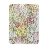 Kaart van Europa | Derde kruistocht Magneet (Verticaal)