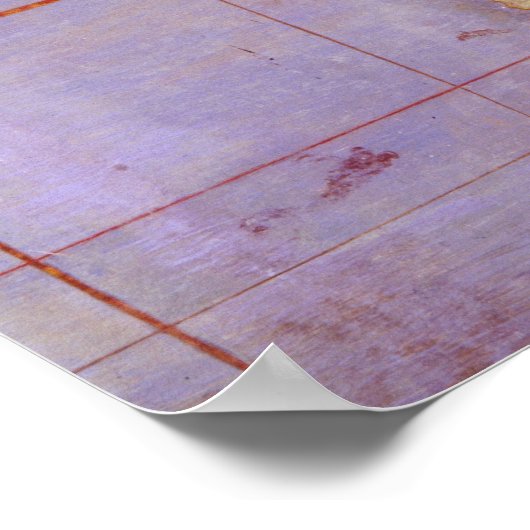 Kaart van Europa en Afrika Poster (Hoek)