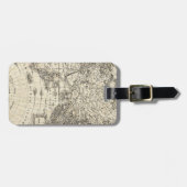  kaart van Europa en Azië Bagagelabel (Voorkant horizontaal)