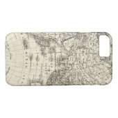  kaart van Europa en Azië Case-Mate iPhone Case (Achterkant (Horizontaal))