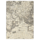 kaart van Europa en Azië Klembord (Achterkant)