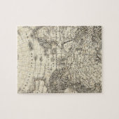  kaart van Europa en Azië Legpuzzel (Horizontaal)