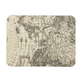 kaart van Europa en Azië Magneet (Horizontaal)