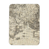  kaart van Europa en Azië Magneet (Verticaal)