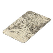 kaart van Europa en Azië Magneet (Linkerzijde)