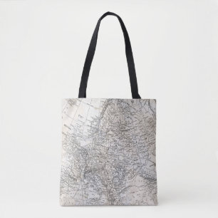 kaart van Europa - Europees reiscadeau Tote Bag