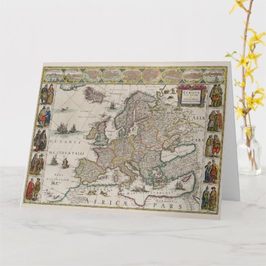 Kaart van Europa in de middeleeuwen (door Willem B (Gele Bloem)