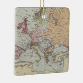  kaart van Europa Keramisch Ornament (Rechts)