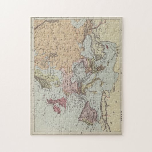  kaart van Europa Legpuzzel (Verticaal)