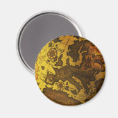 Kaart van Europa Magneet (Voorkant / Achterkant)