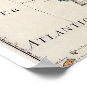 Kaart van Europa Poster (Hoek)