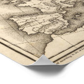 Kaart van Europa Poster (Hoek)