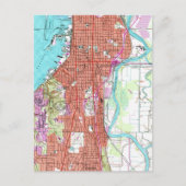 kaart van Everett Washington (1953) (Voorkant)