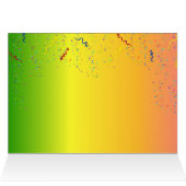 Kaart van felicitaties voor papegaai (Binnen Horizontaal (Boven))