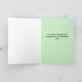 Kaart van felicitaties voor Paris Win (Binnen)