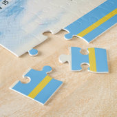  kaart van Fire Island Legpuzzel (Zijkant)