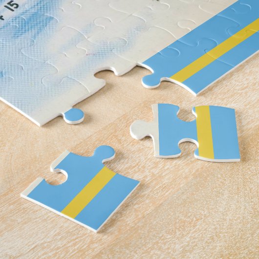 kaart van Fire Island Legpuzzel (Zijkant)