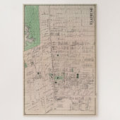 kaart van Flatbush Brooklyn NY (1873) Legpuzzel (Verticaal)