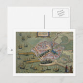 Kaart van Flissinga, uit "Civitates Orbis Terrarum (Voorkant / Achterkant)