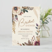 Kaart van Floral Vrijgezellenfeest (Staand voorkant)