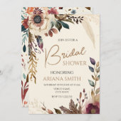 Kaart van Floral Vrijgezellenfeest (Voorkant / Achterkant)