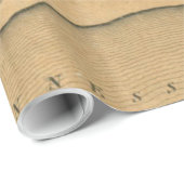  kaart van Florence Alabama (1840) Cadeaupapier (Rol Hoek)