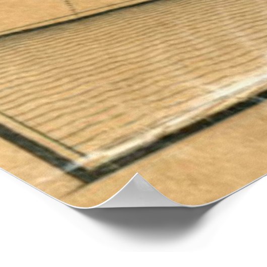  kaart van Florence Alabama (1840) Poster (Hoek)