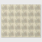 kaart van Florence Italië (1835) Cadeaupapier (Vlak)