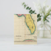 Kaart van Florida (Staand voorkant)