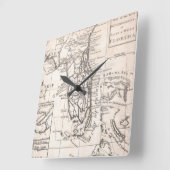  kaart van Florida (1763) Vierkante Klok (Hoek)