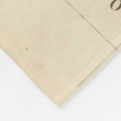  kaart van Florida (1870) Fleece Deken (Hoek)