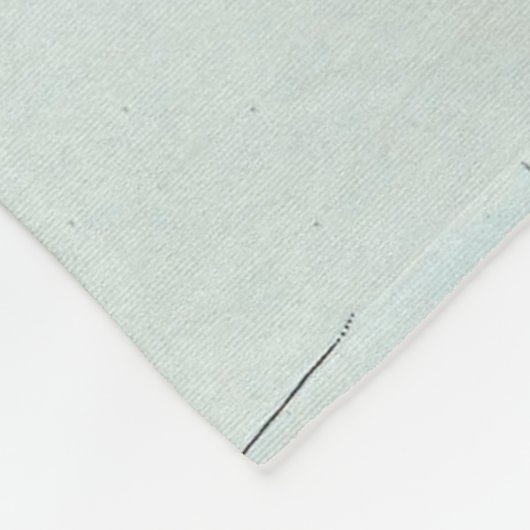  kaart van Florida (1900) Fleece Deken (Hoek)