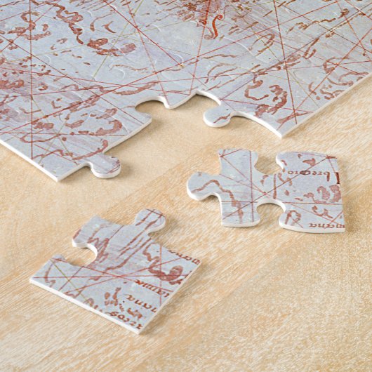 Kaart van Florida en de Antillen Legpuzzel (Zijkant)