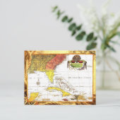  kaart van Florida en de Caraïben (Staand voorkant)