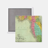 Kaart van Florida Magneet (Voorkant / Achterkant)