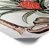  kaart van Florida Poster (Hoek)