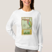 Kaart van Florida T-shirt (Voorkant)