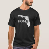 Kaart van Florida T-shirt (Voorkant)