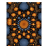 Kaart van Forest Village in Fractal Perfect Poster (Voorkant)