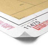 Kaart van Fort Lauderdale FL (1991) Poster (Hoek)