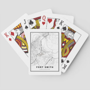 Kaart van Fort Smith