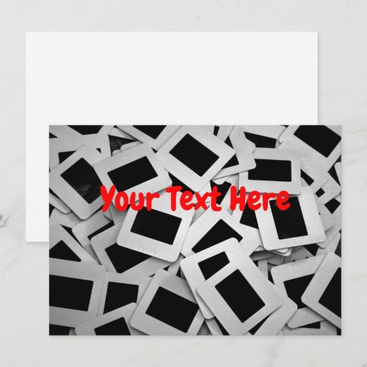  Kaart van fotodia's (Voorkant / Achterkant)