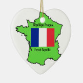 Kaart van France Ornament (Rechts)