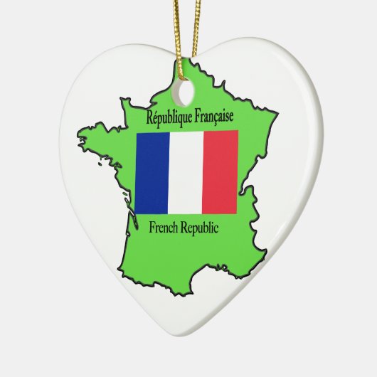 Kaart van France Ornament (Links)