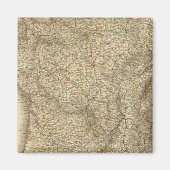 Kaart van Frankrijk Magneet (Voorkant)