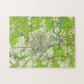  kaart van Fredericksburg Virginia (1944) Legpuzzel (Horizontaal)